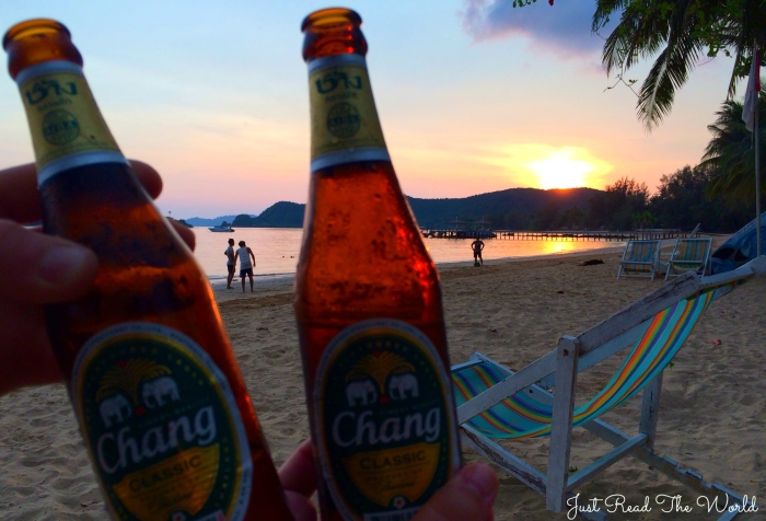 Una Chang al tramonto, Koh Mak - Thailandia.